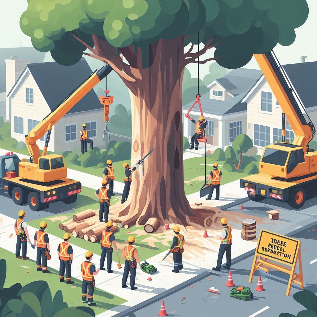 Complete Tree Removal Services Near Me - Hingham MA